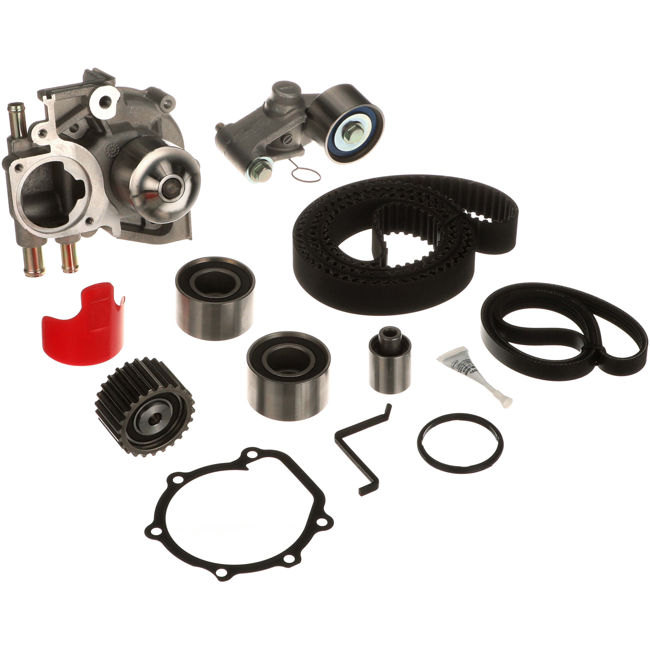 Gates Complete Timing Belt Kit w/ Water Pump, 2008-2014 STi