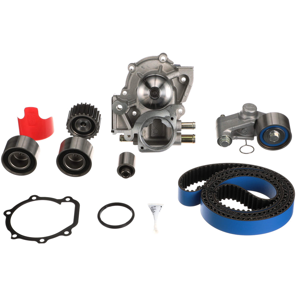 Gates Timing Belt Kit w/ Water Pump & Blue Racing Belt, 2005-2007 WRX & 2008-2015 STi