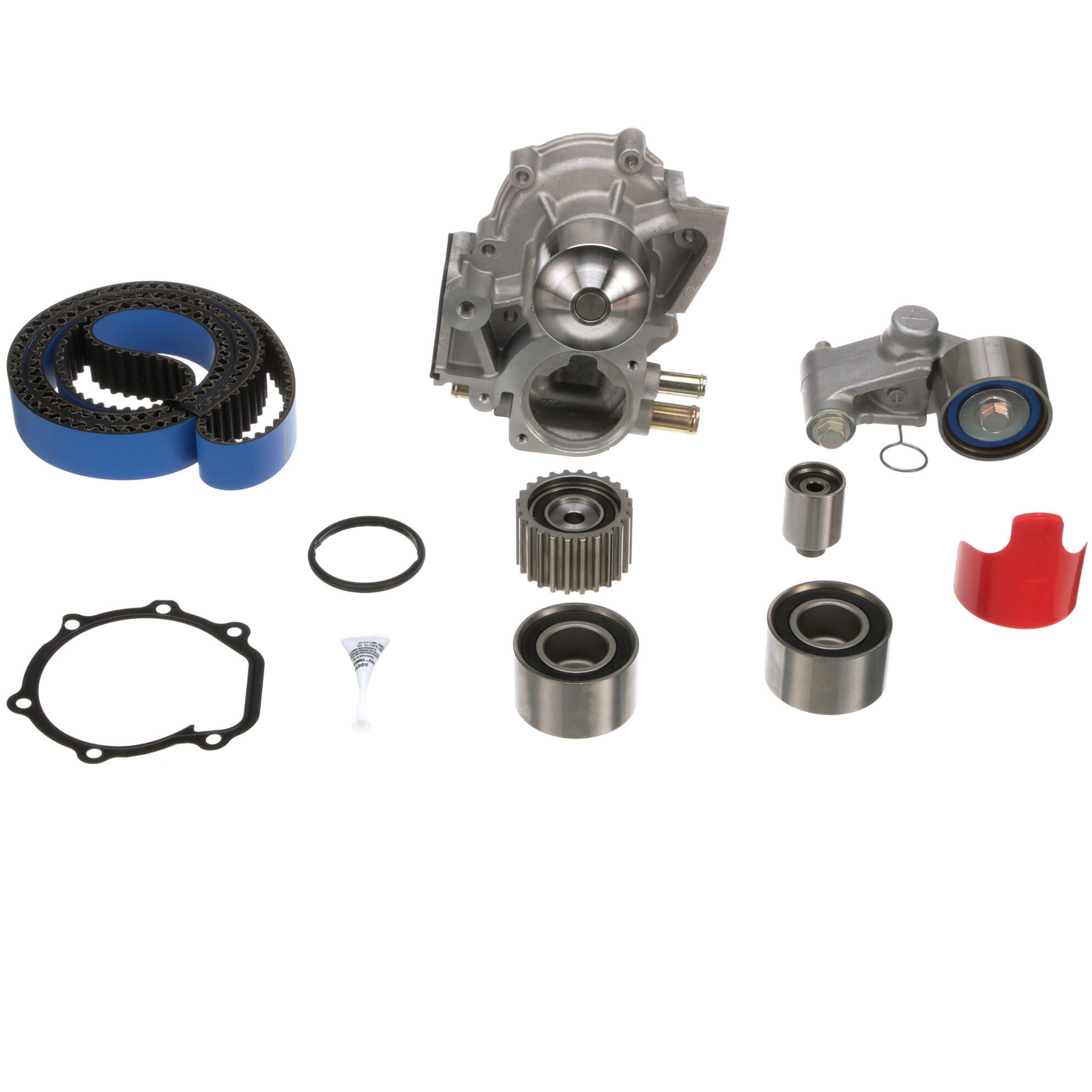 Gates Timing Belt Kit w/ Water Pump (Racing Belt), mid-2003-2004 WRX