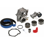 Gates Timing Belt Kit w/ Water Pump (Racing Belt), mid-2003-2004 WRX - Angle 2
