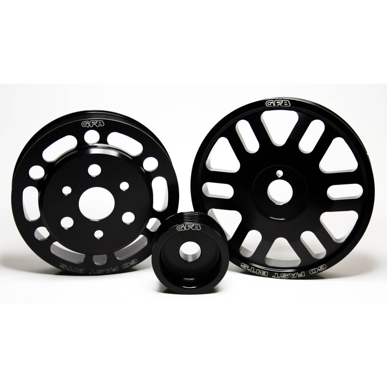 GFB 3 Piece Lightweight Pulley Kit (Alt, Crank, Water Pump), 2013-2020 BRZ/FR-S/86