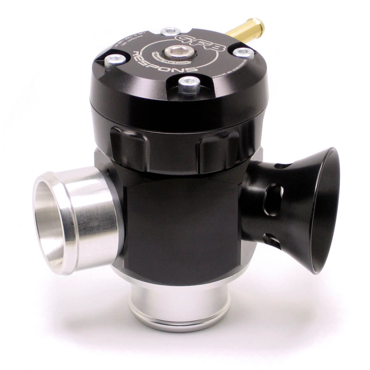 GFB RESPONS TMS Blow Off Valve (33mm Inlet, 33mm Outlet), 2003-2015 EVO 8, 9 & X