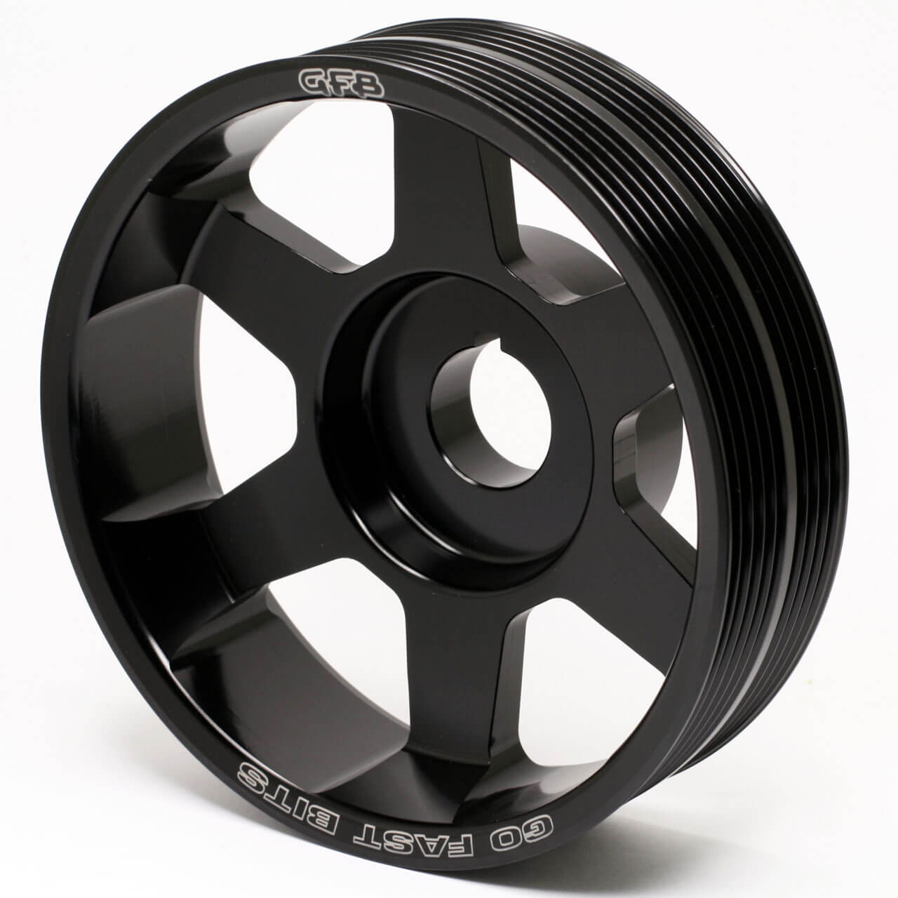 GFB Subaru Lightweight Non-Underdrive Crank Pulley, 2002-2014 WRX & 2004-2021 STi