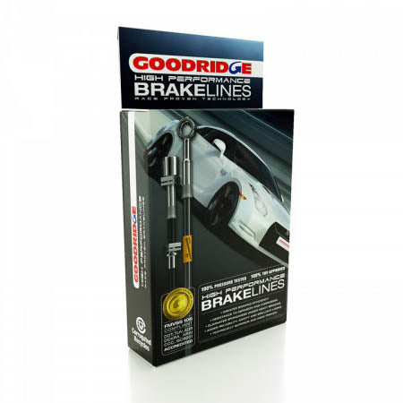 Goodridge Stainless Braided Brake Hoses Kit (Set/4 Lines), 2017-2021 Civic Type R