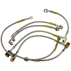 Goodridge Stainless Braided Brake Hoses Kit (Set/4 Lines), 2003-2008 350Z & G35