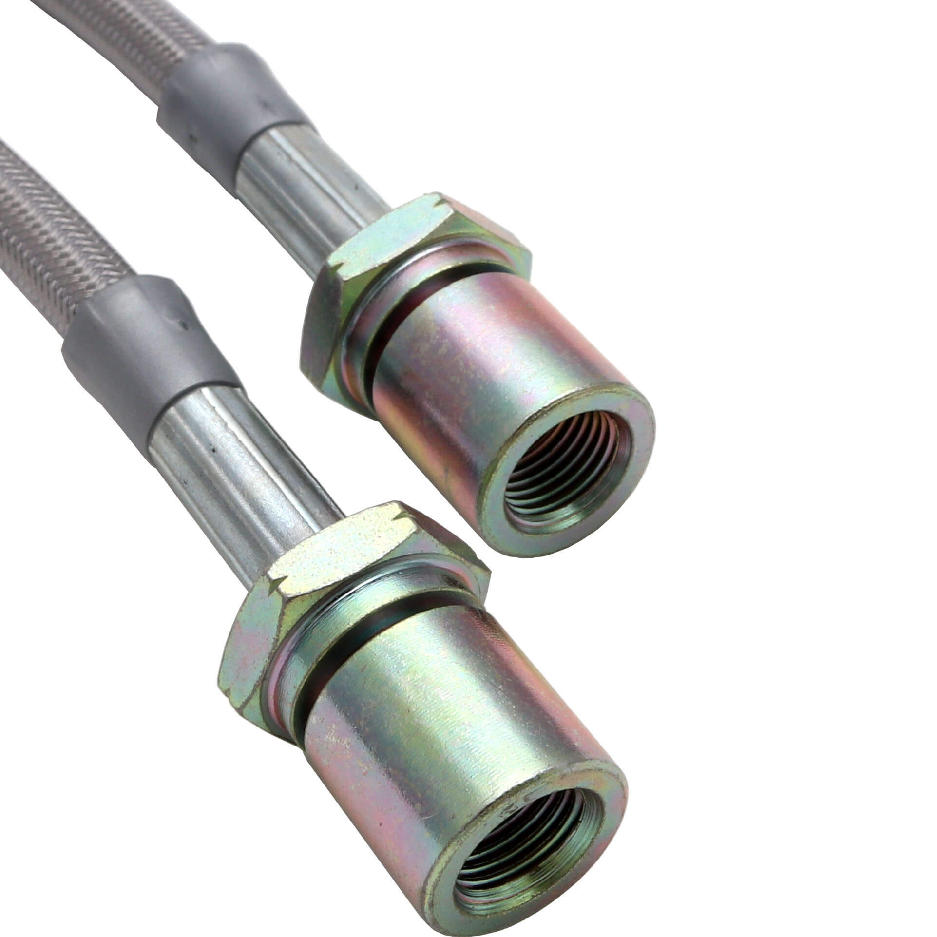Goodridge Stainless Braided Brake Hoses Kit (Set/4 Lines), 1993-2001 Impreza - Angle 3