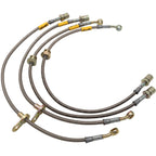 Goodridge Stainless Braided Brake Hoses Kit (Set/4 Lines), 2002-2007 WRX & 2004-2007 STi