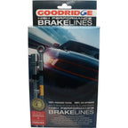 Goodridge Stainless Braided Brake Hoses Kit (Set/4 Lines), 2002-2007 WRX & 2004-2007 STi - Angle 6