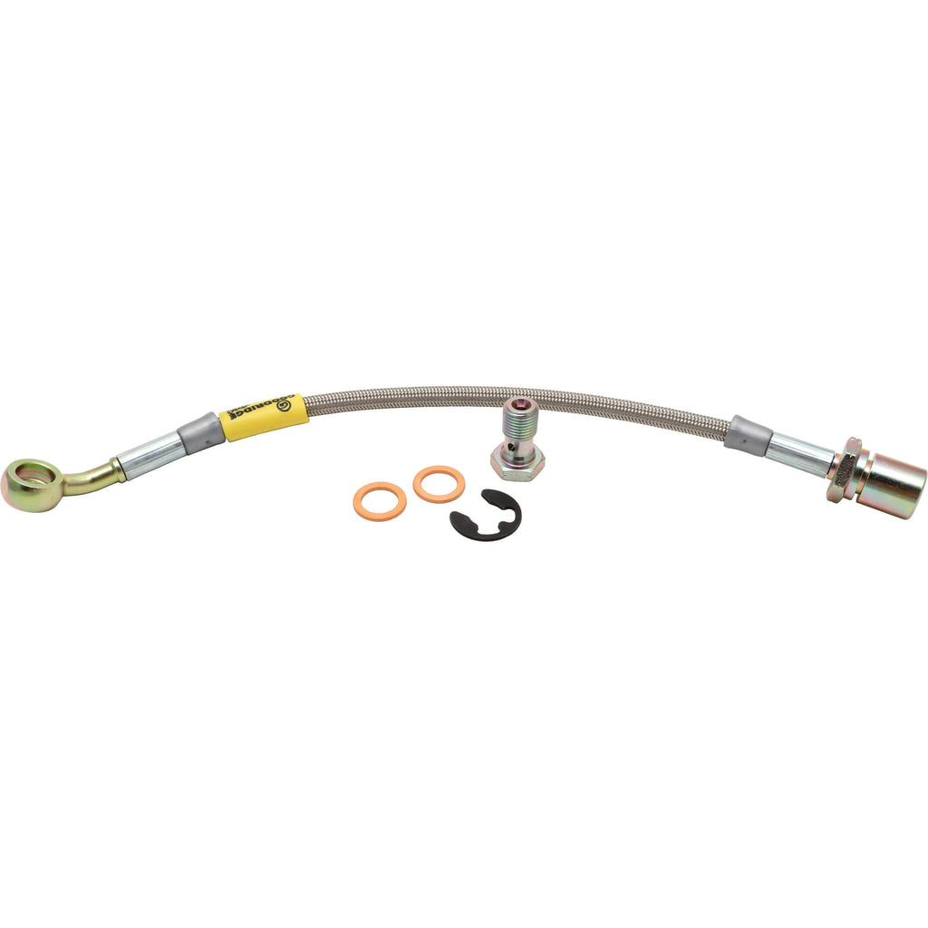 Goodridge Stainless Steel Braided Clutch Hose, 2004-2005 STi