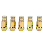 Gorilla Closed End Lug Nuts (Forged Steel, 12x1.25mm, Set/20, Yellow Zinc) - Angle 2