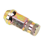 Gorilla Closed End Lug Nuts (Forged Steel, 12x1.25mm, Set/20, Yellow Zinc) - Angle 3
