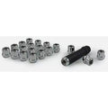 Gorilla Open End Lug Nuts (12x1.25mm, Set/20, Zinc), Subaru & Nissan