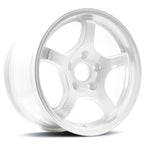 Gram Lights 57CR Wheel - 15x8 / +35 / 5x114.3 - Ceramic White Pearl