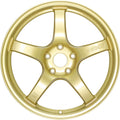 Gram Lights 57CR Wheel - 17x9 / +38 / 5x100 - E8 Gold