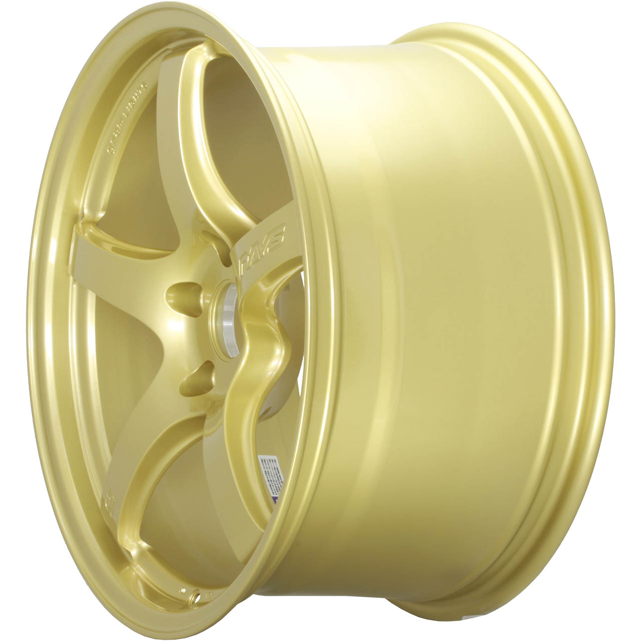 Gram Lights 57CR Wheel - 17x9 / +38 / 5x114.3 - E8 Gold - Angle 5