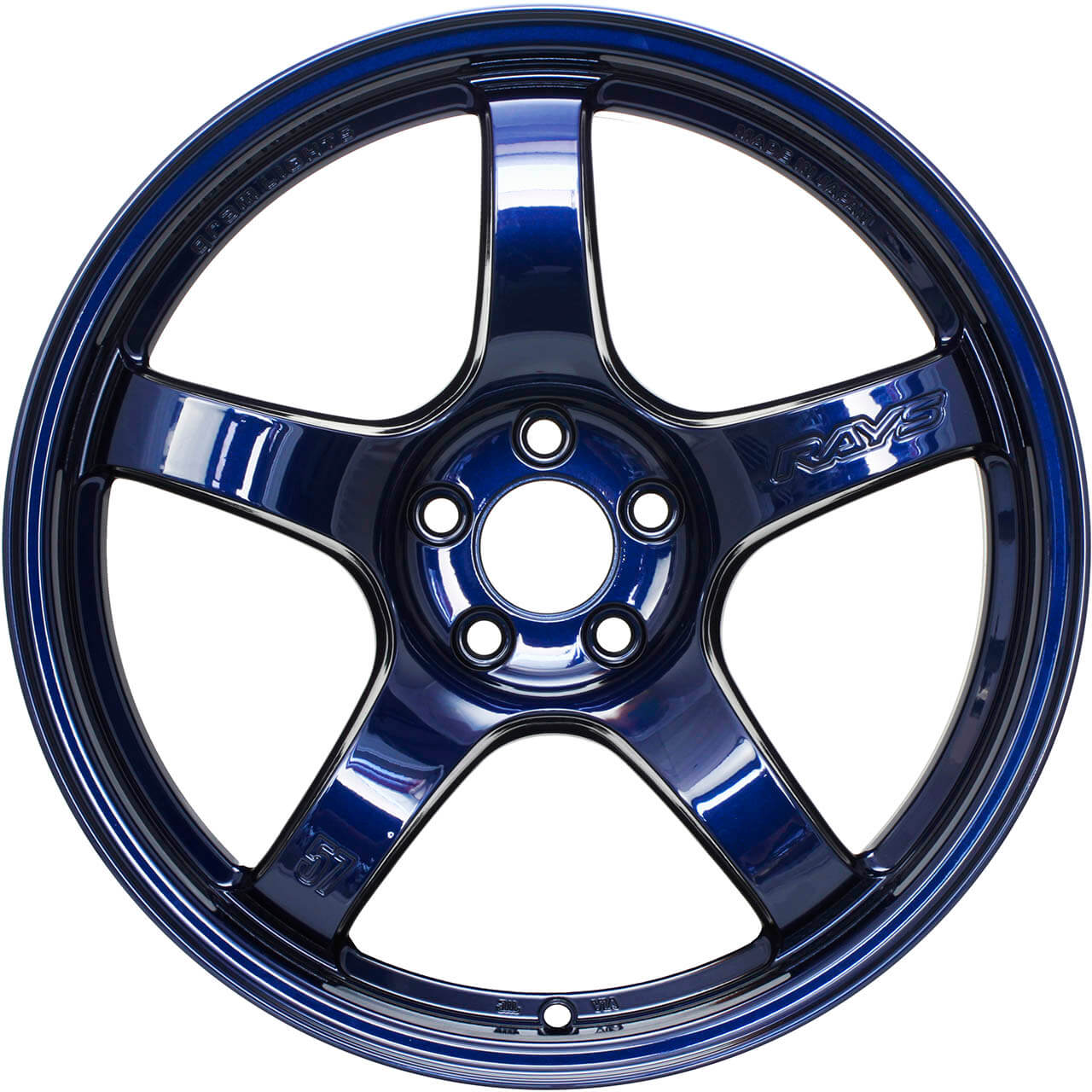 Gram Lights 57CR Wheel - 18x10.5 / +12 / 5x114.3 - Eternal Blue Pearl