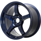 Gram Lights 57CR Wheel - 18x9.5 / +12 / 5x114.3 - Eternal Blue Pearl - Angle 2