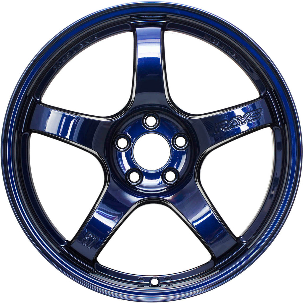 Gram Lights 57CR Wheel - 18x9.5 / +38 / 5x100 - Eternal Blue Pearl