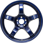 Gram Lights 57CR Wheel - 18x9.5 / +38 / 5x100 - Eternal Blue Pearl
