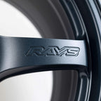 Gram Lights 57CR Wheel - 18x9.5 / +38 / 5x100 - Gun Blue II - Angle 2