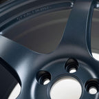 Gram Lights 57CR Wheel - 18x9.5 / +38 / 5x100 - Gun Blue II - Angle 3
