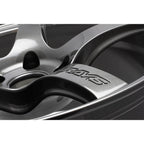 Gram Lights 57CR Wheel - 18x9.5 / +38 / 5x100 - HS Gunmetallic - Angle 4