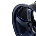 Gram Lights 57CR Wheel - 18x9.5 / +38 / 5x120 - Eternal Blue Pearl - Angle 4