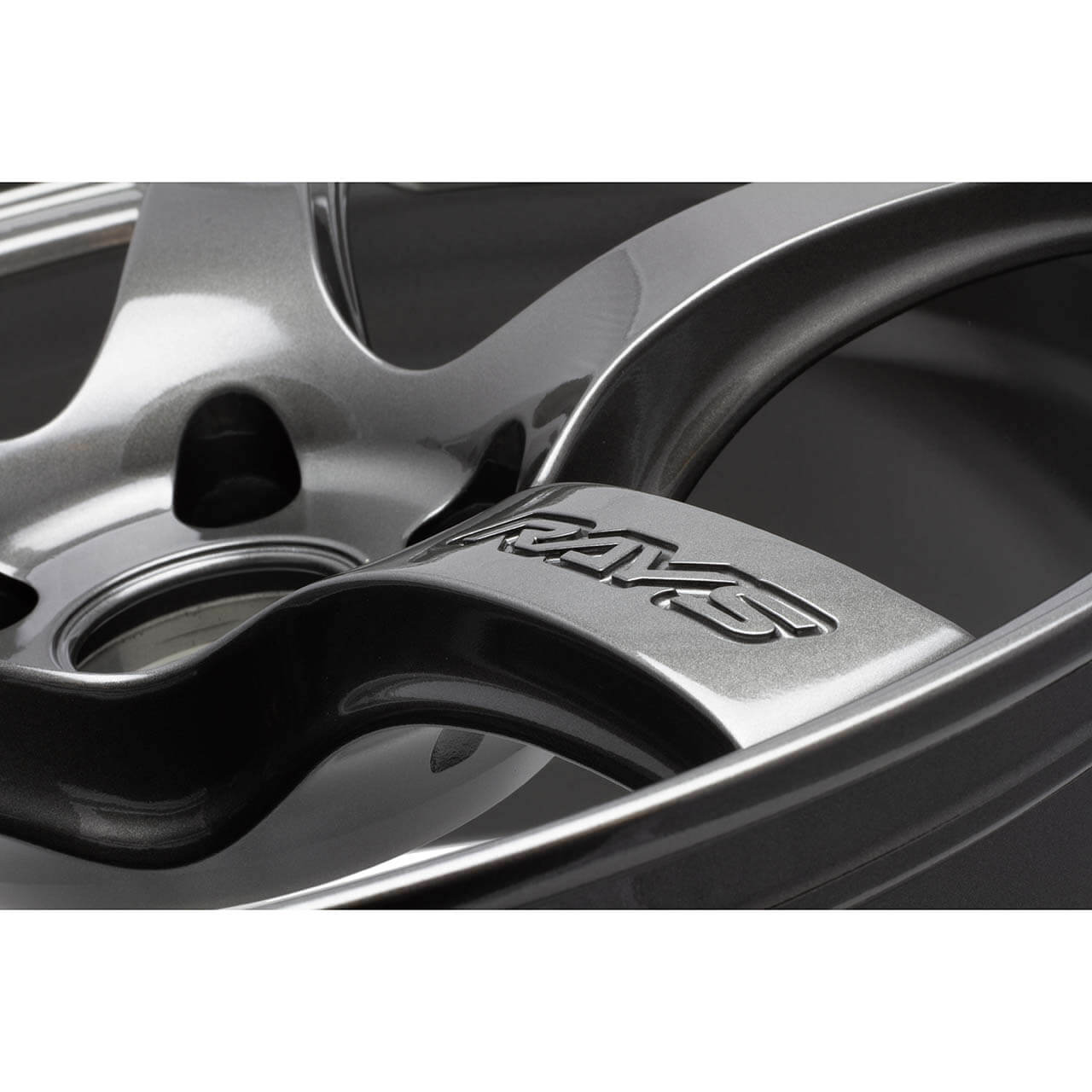 Gram Lights 57CR Wheel - 19x9.5 / +45 / 5x114.3 - HS Gunmetallic - Angle 4
