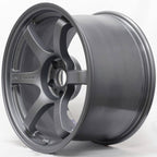 Gram Lights 57DR Wheel - 15x8 / +28 / 4x100 - Gun Blue - Angle 2