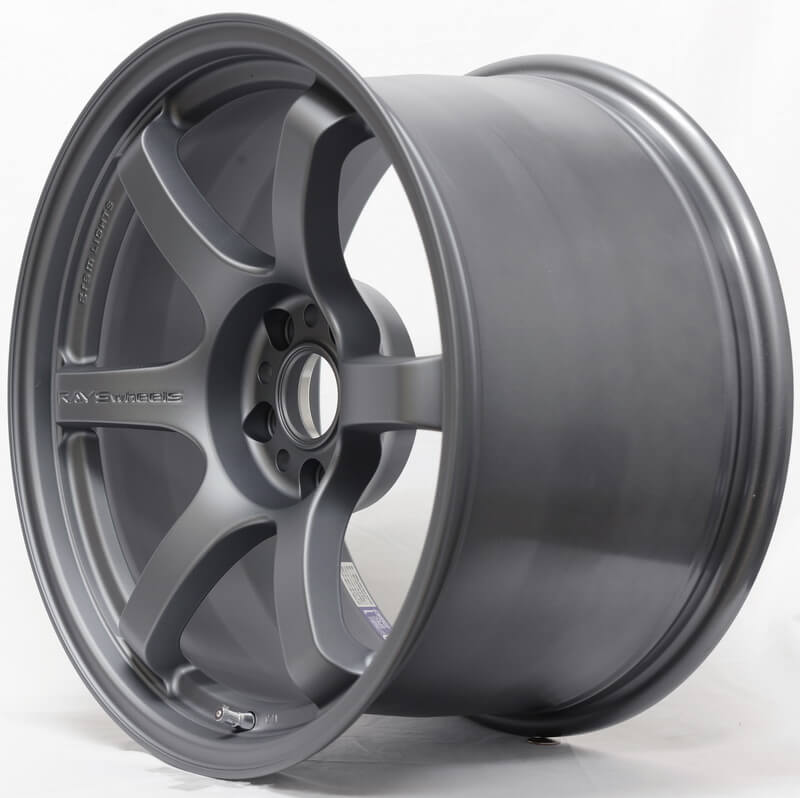 Gram Lights 57DR Wheel - 15x8 / +28 / 4x100 - Gun Blue - Angle 2