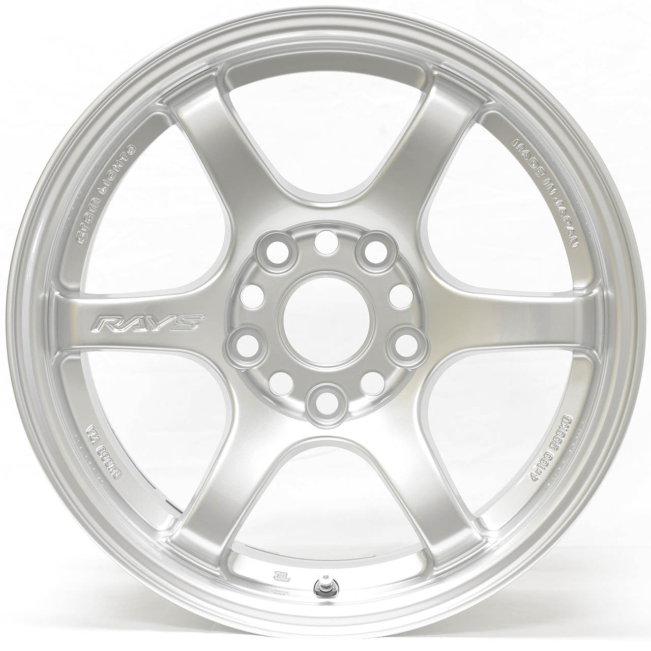 Gram Lights 57DR Wheel - 15x8 / +28 / 4x100 - Sunlight Silver