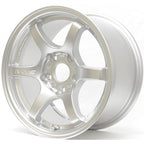 Gram Lights 57DR Wheel - 15x8 / +28 / 4x100 - Sunlight Silver - Angle 2