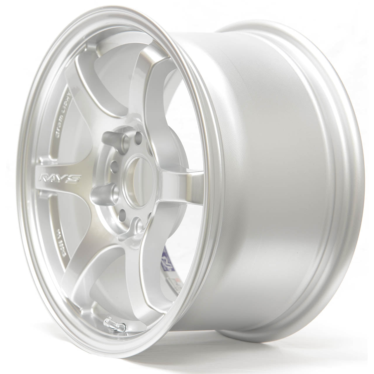 Gram Lights 57DR Wheel - 15x8 / +28 / 4x100 - Sunlight Silver - Angle 3