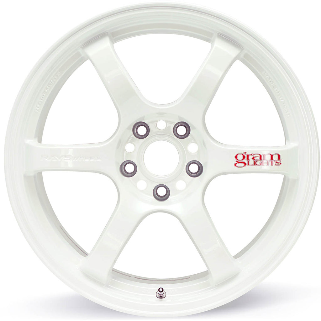 Gram Lights 57DR Wheel - 15x8 / +35 / 5x114.3 - Champion White