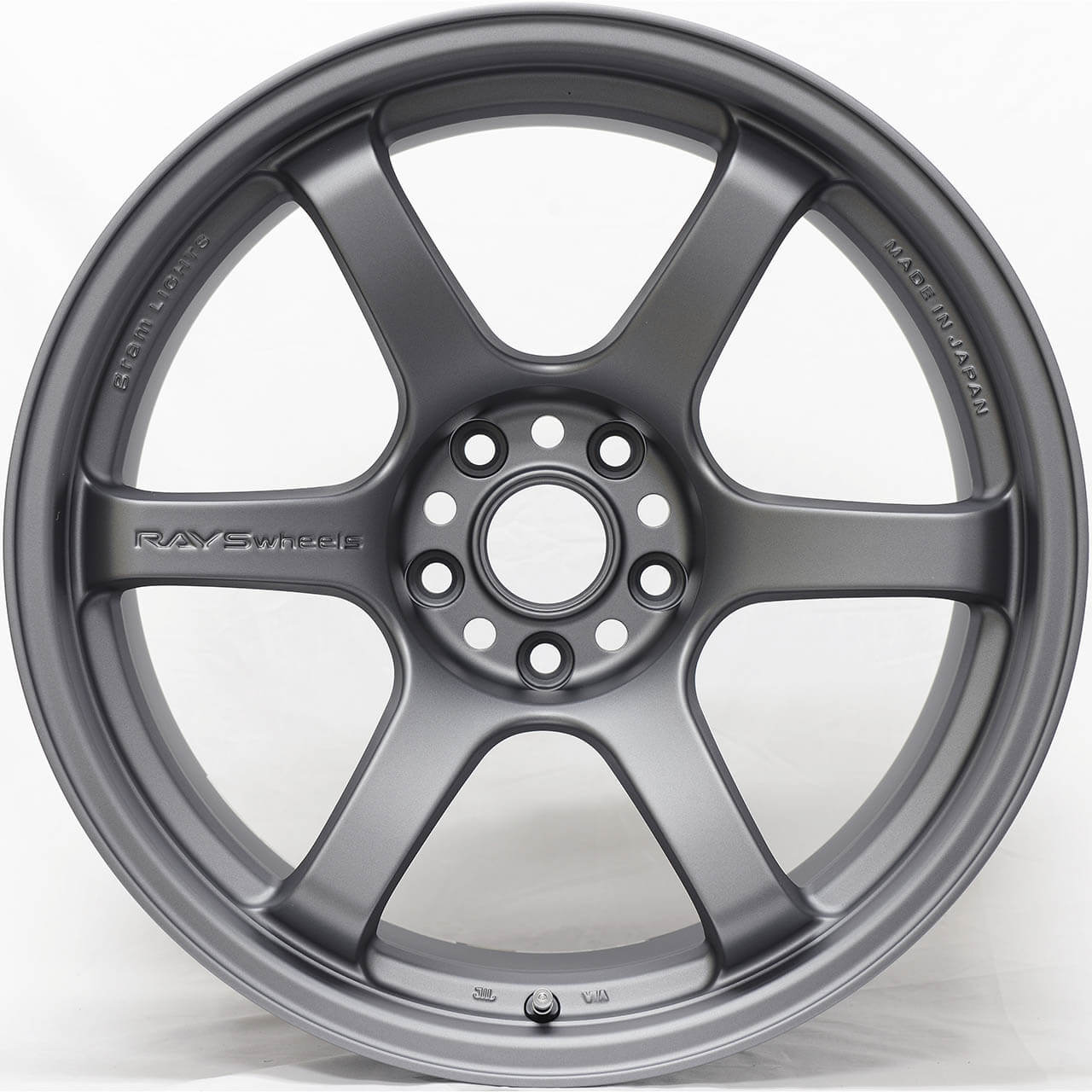 Gram Lights 57DR Wheel - 17x9 / +12 / 5x114.3 - Gun Blue II - Angle 2