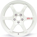 Gram Lights 57DR Wheel - 17x9 / +38 / 5x100 - Ceramic White Pearl