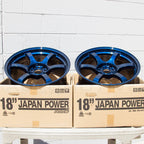 Gram Lights 57DR Wheel - 17x9 / +38 / 5x100 - Eternal Blue Pearl - Angle 7