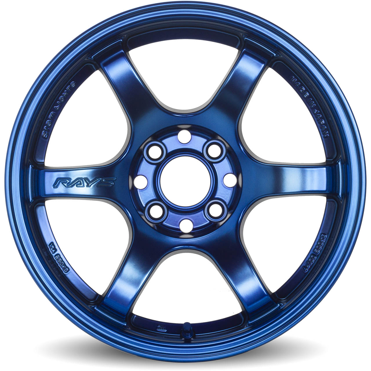 Gram Lights 57DR Wheel - 18x10.5 / +12 / 5x114.3 - Spatta Blue