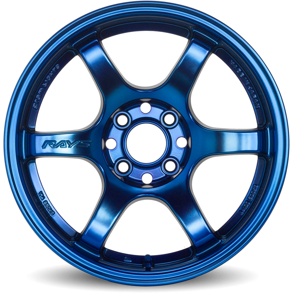 Gram Lights 57DR Wheel - 18x10.5 / +22 / 5x114.3 - Spatta Blue