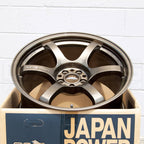 Gram Lights 57DR Wheel - 18x9.5 / +38 / 5x100 - Almite Gold - Angle 2