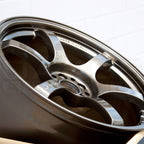 Gram Lights 57DR Wheel - 18x9.5 / +38 / 5x100 - Almite Gold - Angle 4