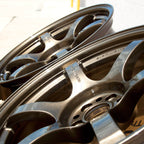 Gram Lights 57DR Wheel - 18x9.5 / +38 / 5x100 - Almite Gold - Angle 6