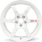 Gram Lights 57DR Wheel - 18x9.5 / +38 / 5x100 - Ceramic White Pearl
