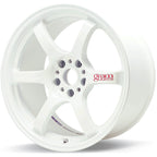 Gram Lights 57DR Wheel - 18x9.5 / +38 / 5x100 - Ceramic White Pearl - Angle 2