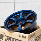 Gram Lights 57DR Wheel - 18x9.5 / +38 / 5x100 - Eternal Blue Pearl