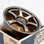 Gram Lights 57DR Wheel - 18x9.5 / +38 / 5x114.3 - Almite Gold - Angle 3
