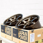 Gram Lights 57DR Wheel - 18x9.5 / +38 / 5x114.3 - Almite Gold - Angle 5
