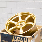 Gram Lights 57DR Wheel - 18x9.5 / +38 / 5x114.3 - E8 Gold