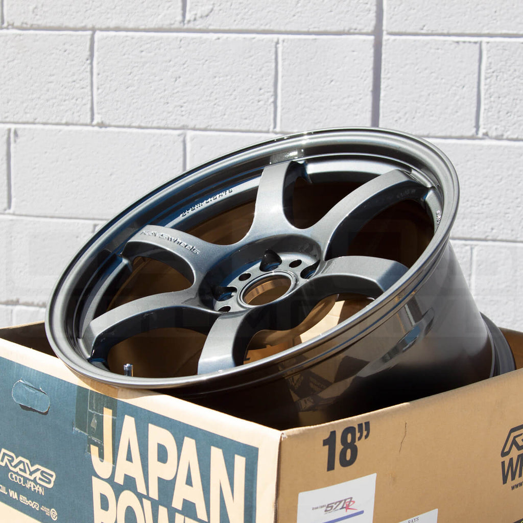 Gram Lights 57DR Wheel - 18x9.5 / +38 / 5x114.3 - HS Gunmetallic