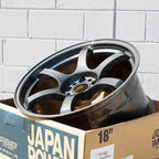 Gram Lights 57DR Wheel - 18x9.5 / +38 / 5x114.3 - HS Gunmetallic
